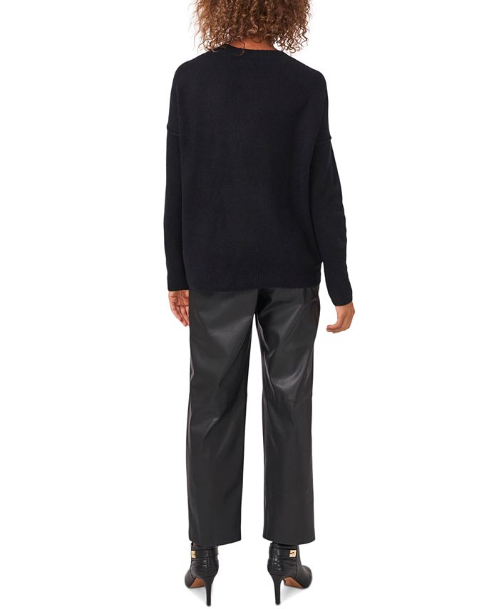 Vince Camuto Long Sleeve Extend Shoulder Sweater & Reviews Sweaters