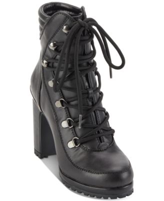 Women's Lenni Lace-Up Booties , Created for Macy's