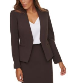 Asymmetrical Open Front Jacket