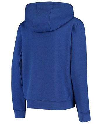 Outerstuff Youth Royal Chicago Cubs Wordmark Full-Zip Fleece Hoodie