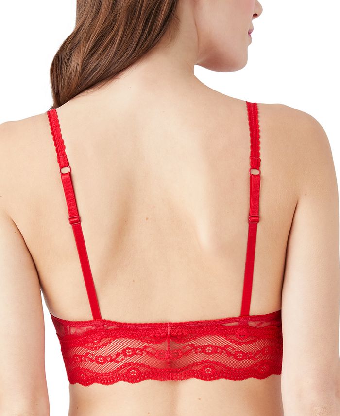 b.tempt'd by Wacoal Women's 3-Pk. Lace Kiss Thong Underwear 970582 - White  /Crimson Red / Night - Yahoo Shopping