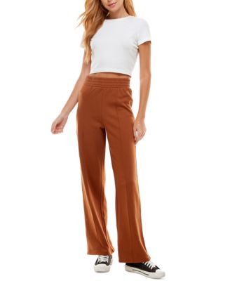 Derek Heart Juniors' Wide-Leg Pants 