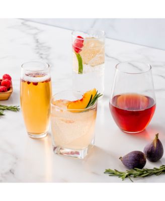 Luminarc Concerto 19oz Stemless Wine Glasses, Set of 4