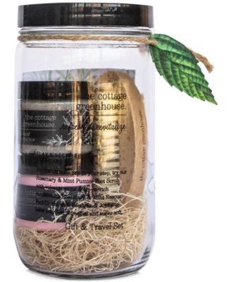 The Cottage Greenhouse - 3-Pc. Rosemary Mint Foot Care Gift Set