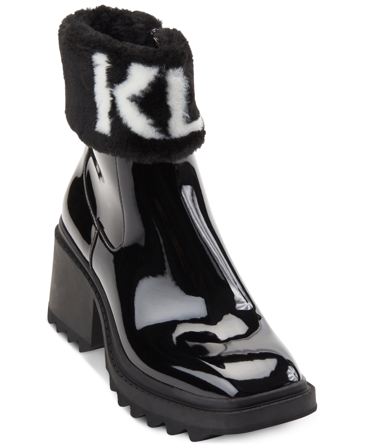 karl lagerfeld paris women's breck studded booties