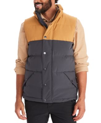 macys mens down vests