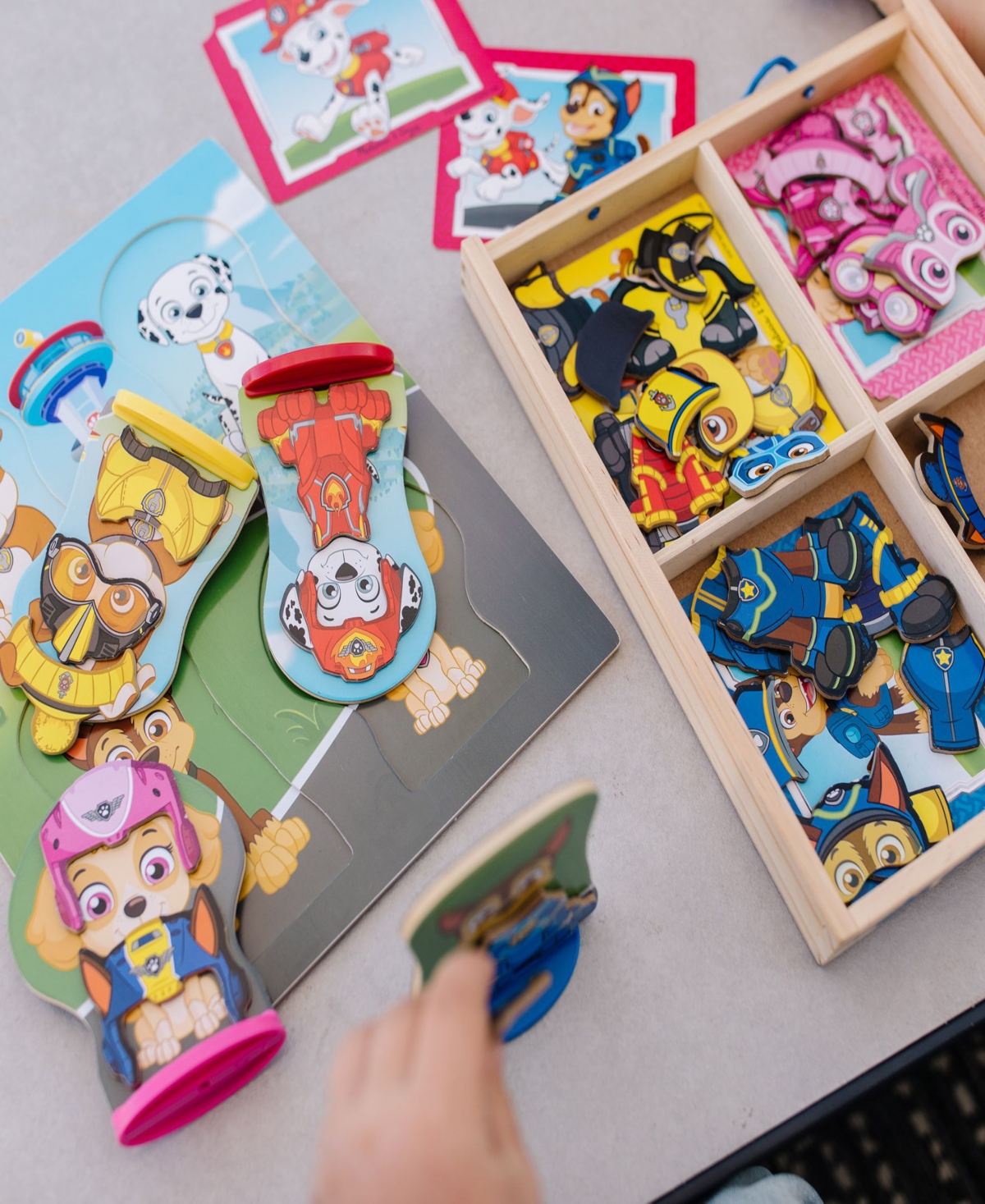 Melissa & Doug Paw Patrol Magnetic Pretend Play, Set Of 64 In Multi