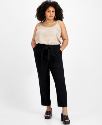 macys plus size pant suits
