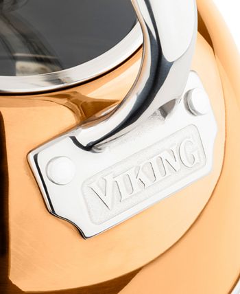 Viking Stainless Steel 2.6 Quart Whistling Tea Kettles - The