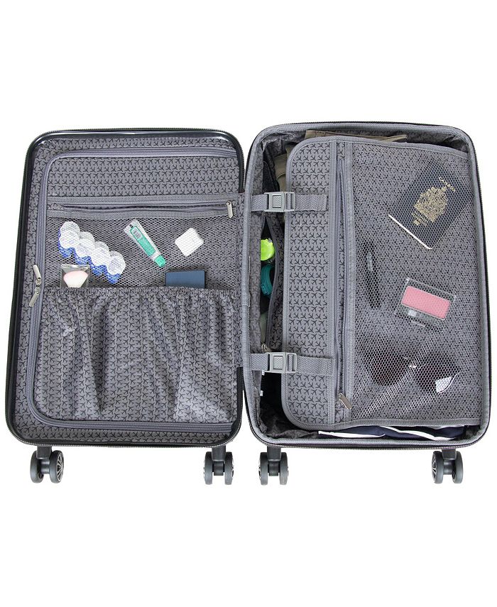 Cole Reaction Madison Square Hardside Chevron Expandable 2pc 20