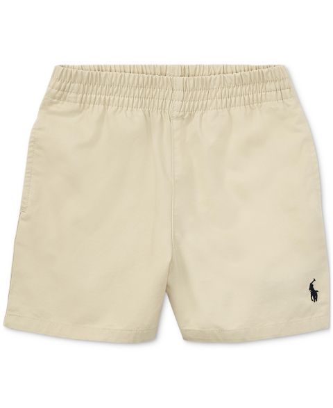 Детские шорты Polo Ralph Lauren Classic Twill Pull-on, цвет: Песочный