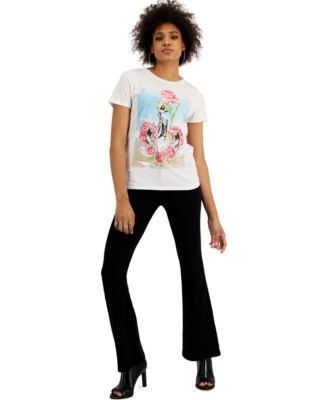 GUESS - Surreal Painting Graphic-Print T-Shirt