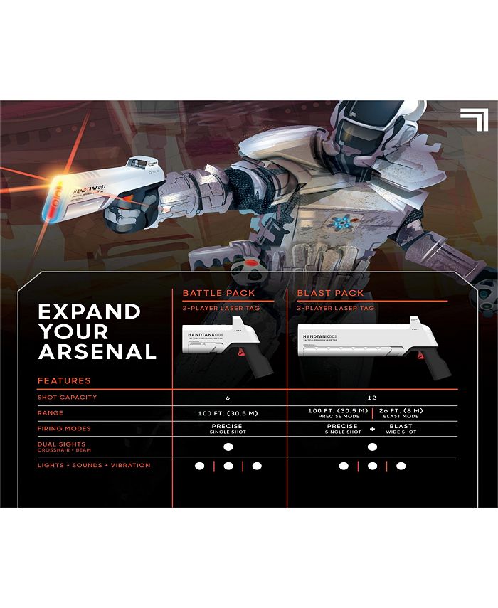 sharper image 2 player electronic laser tag