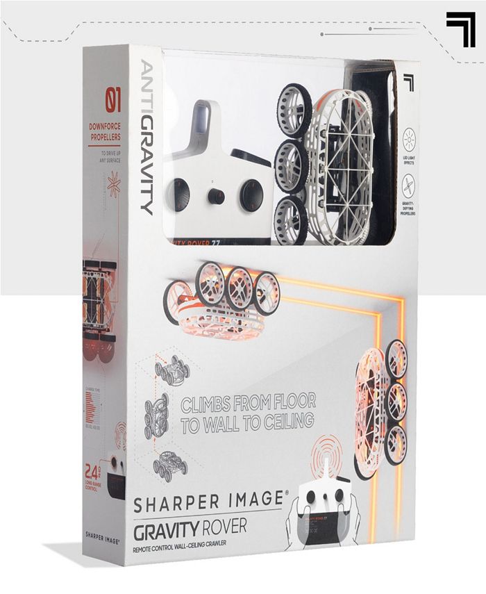 Sharper Image Remote Control Gravity Rover Wall Ceiling Crawler