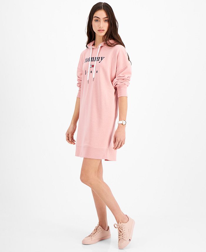 Donker worden bedelaar Opwekking Tommy Jeans Logo Hoodie Dress & Reviews - Dresses - Women - Macy's