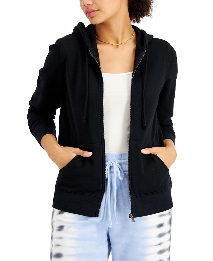 Style Co Petite Solid Zip Up Hoodie Created for Macy s Macy s
