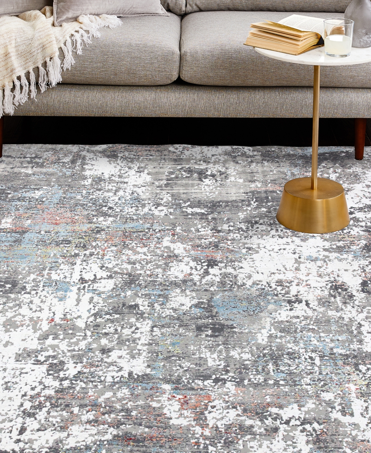 Bb Rugs Charm Alr120 7' 9" X 9' 9" Area Rug In Ivory,rust