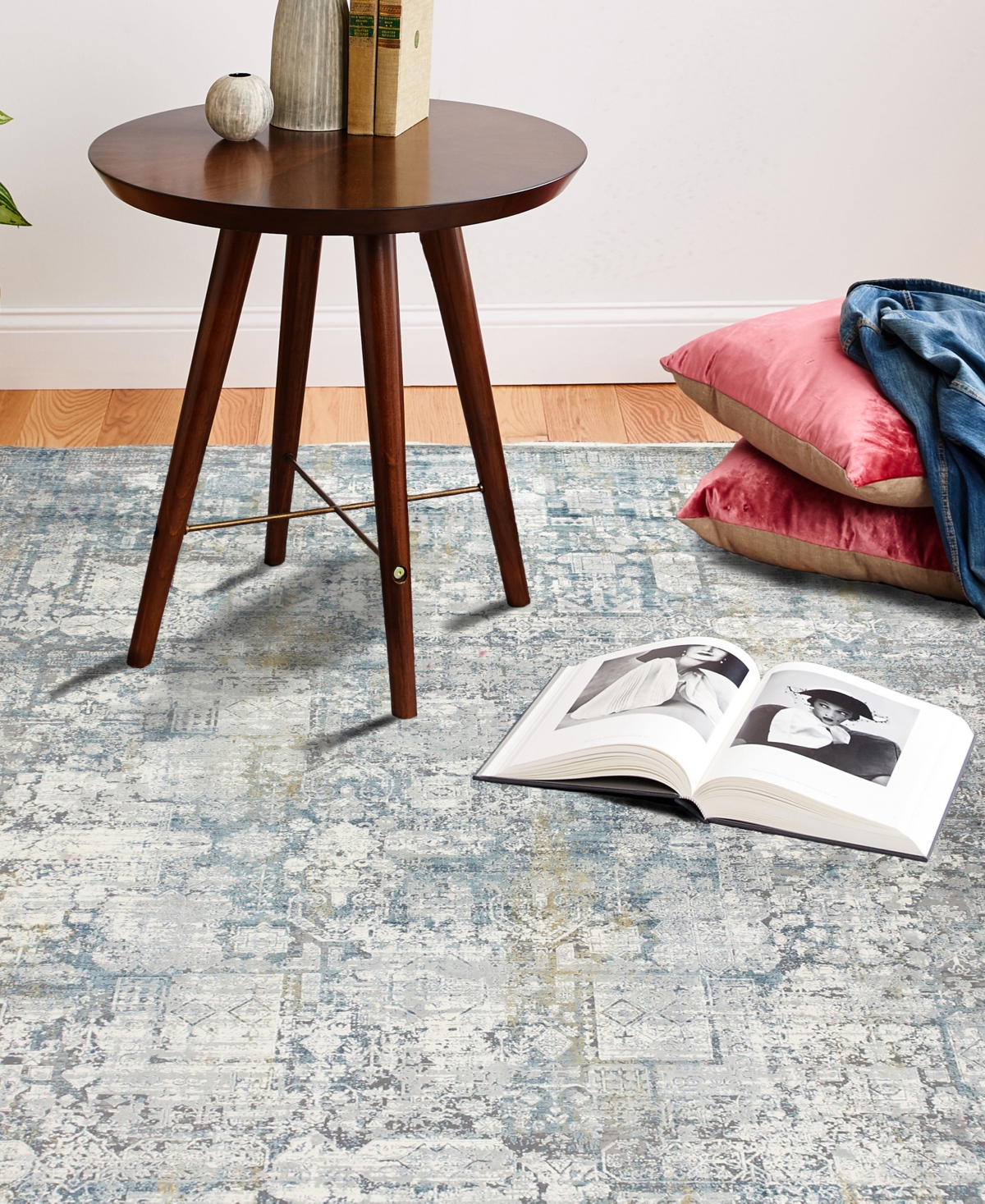 Bb Rugs Charm ALR105 Area Rug - Blue
