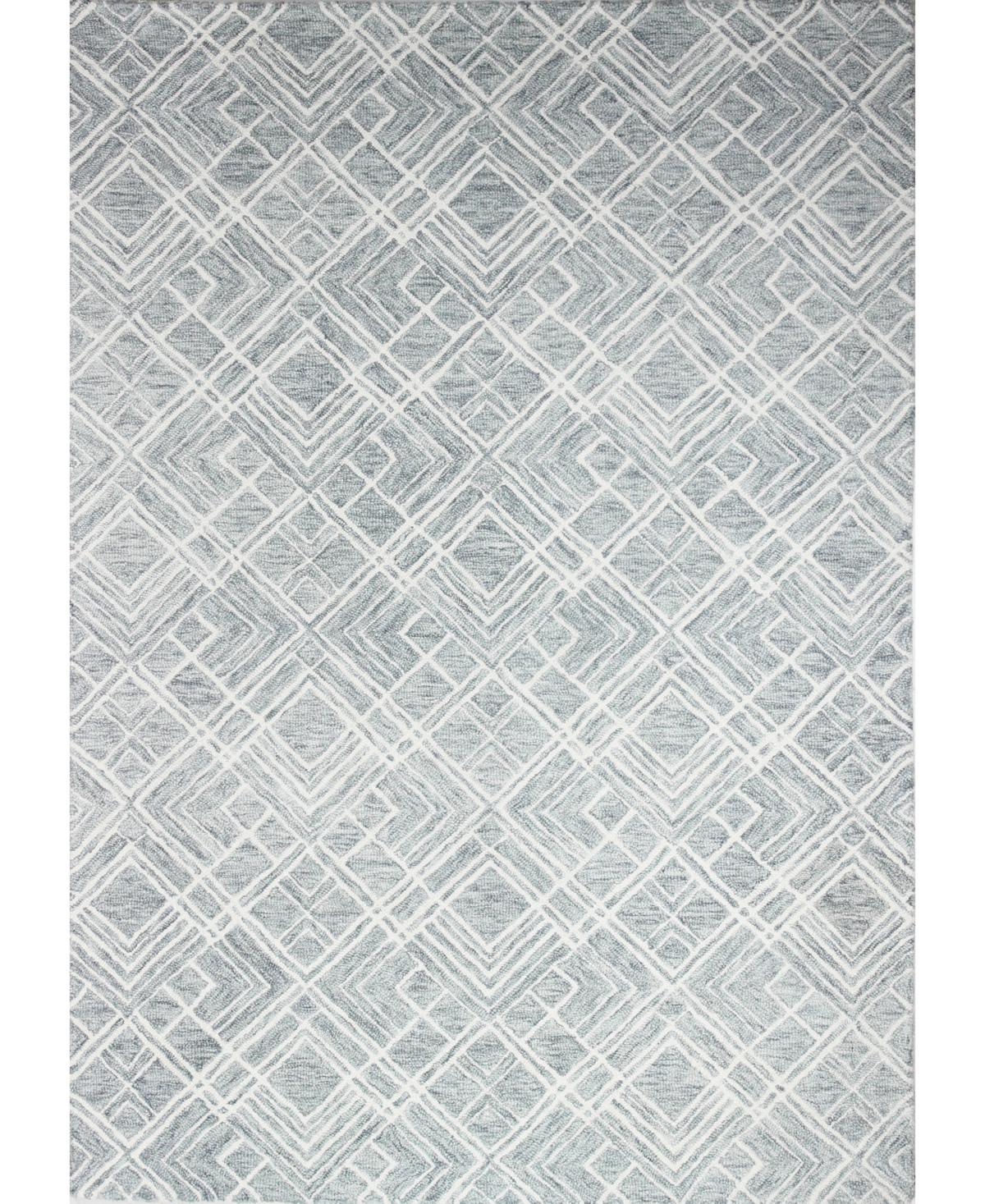 Bb Rugs Taron AL126 8' 6in x 11' 6in Area Rug - Silver-Tone