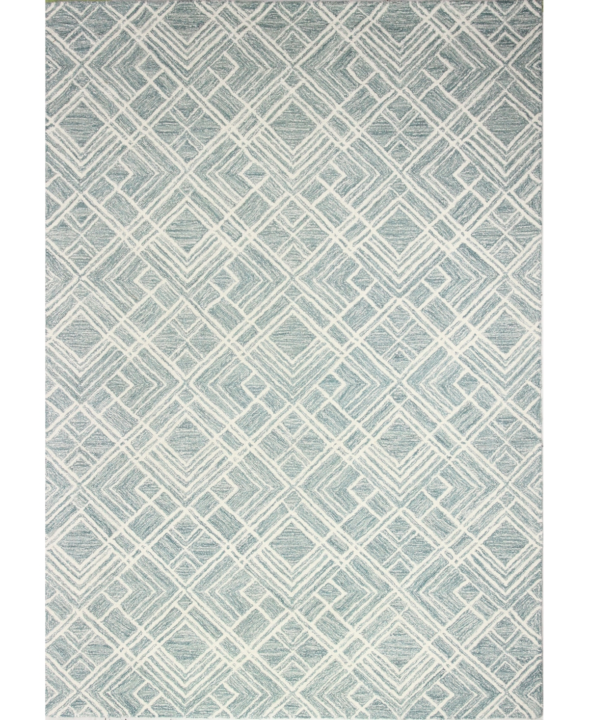 Bb Rugs Taron AL126 8' 6in x 11' 6in Area Rug - Teal