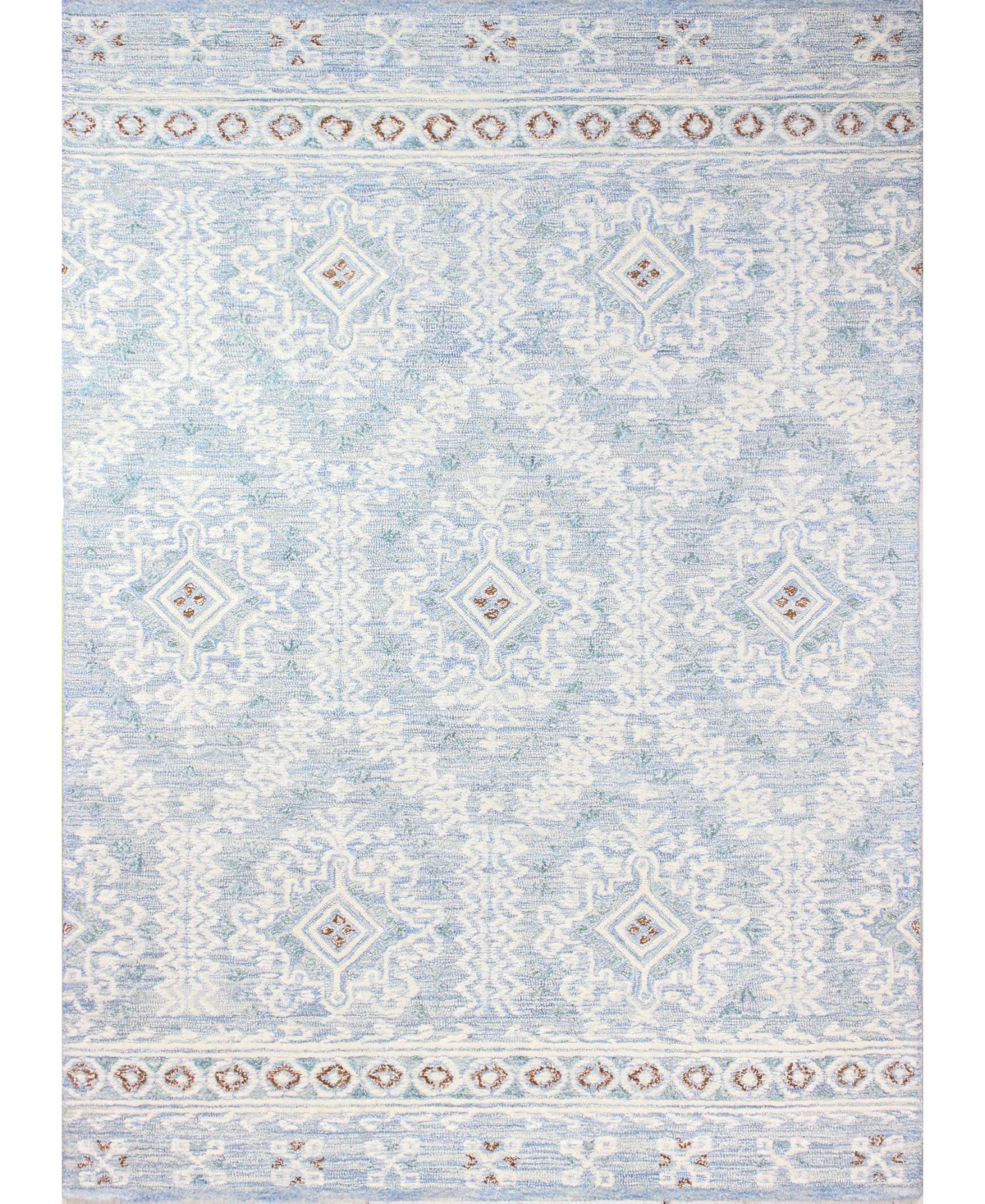 Bb Rugs Adige LC163 8' 6in x 11' 6in Area Rug - Mist