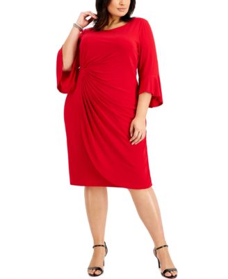 Connected - Plus Size Side-Tab Dress