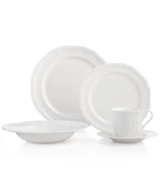 Dinnerware, Antique White 5 Piece Place Setting