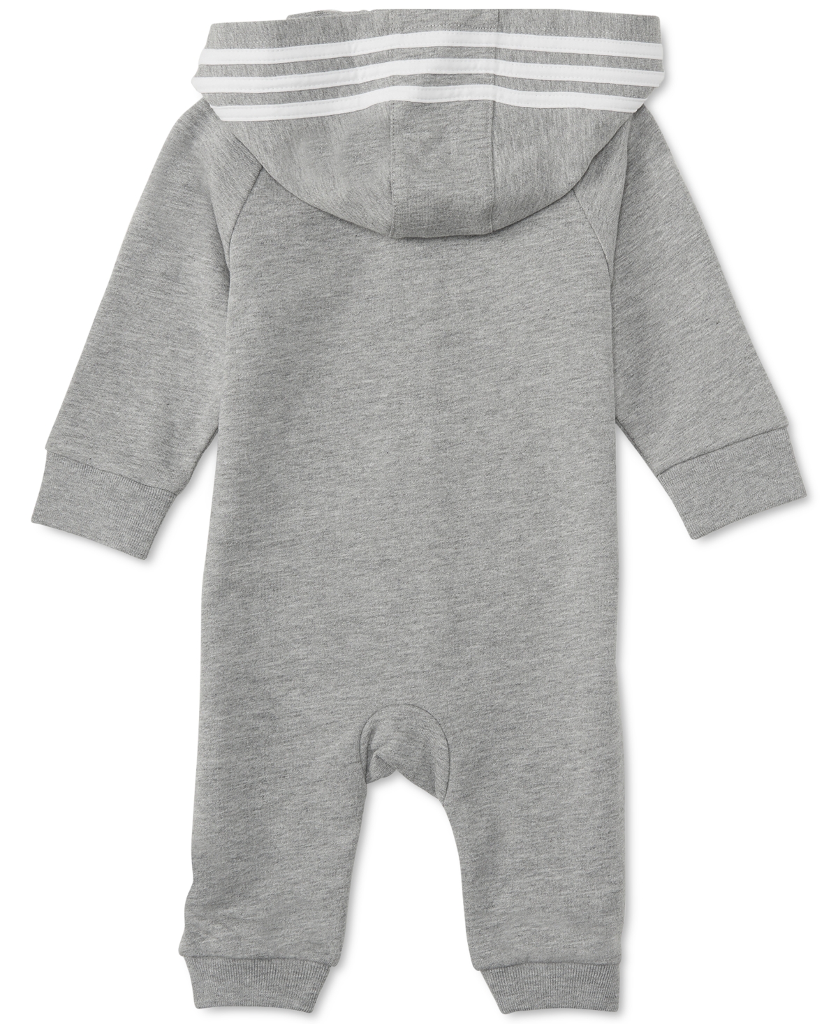 adidas Baby Boys or Baby Girls Logo Full Zip Hooded Coverall