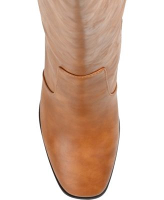 Women's Karima Block Heel Knee High Boots