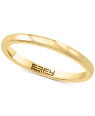 EFFY&reg; Diamond Baguette Cluster Bridal Set (3/8 ct. t.w.) in 14k White Gold and 14k Gold & White Gold