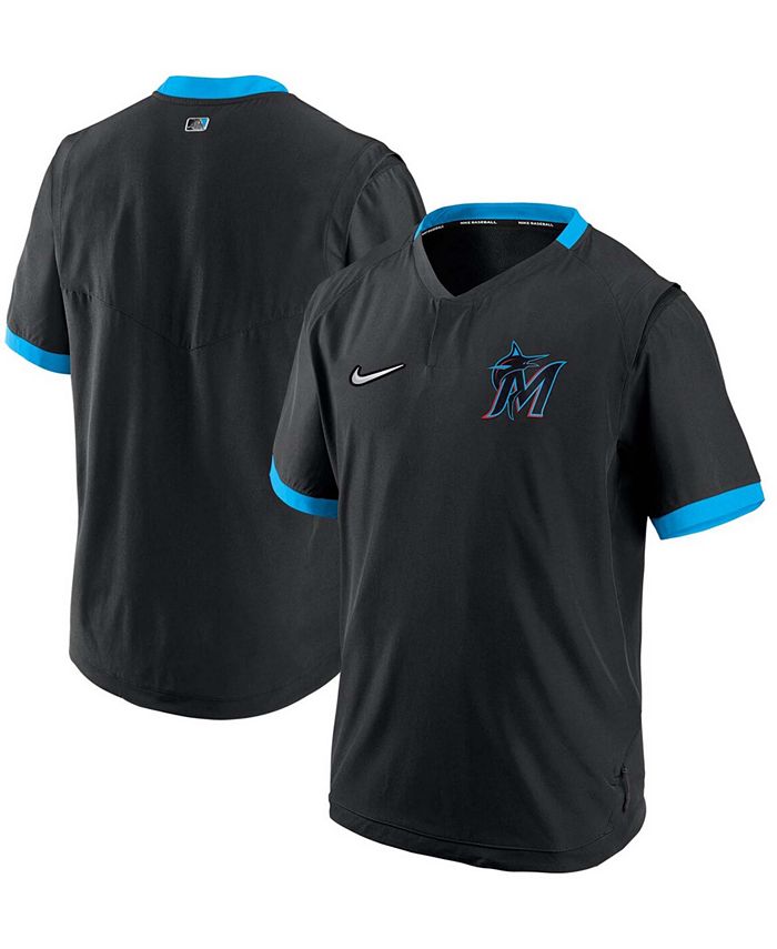 Lids Miami Marlins Nike Authentic Collection Travel Performance Full-Zip  Hoodie - Black