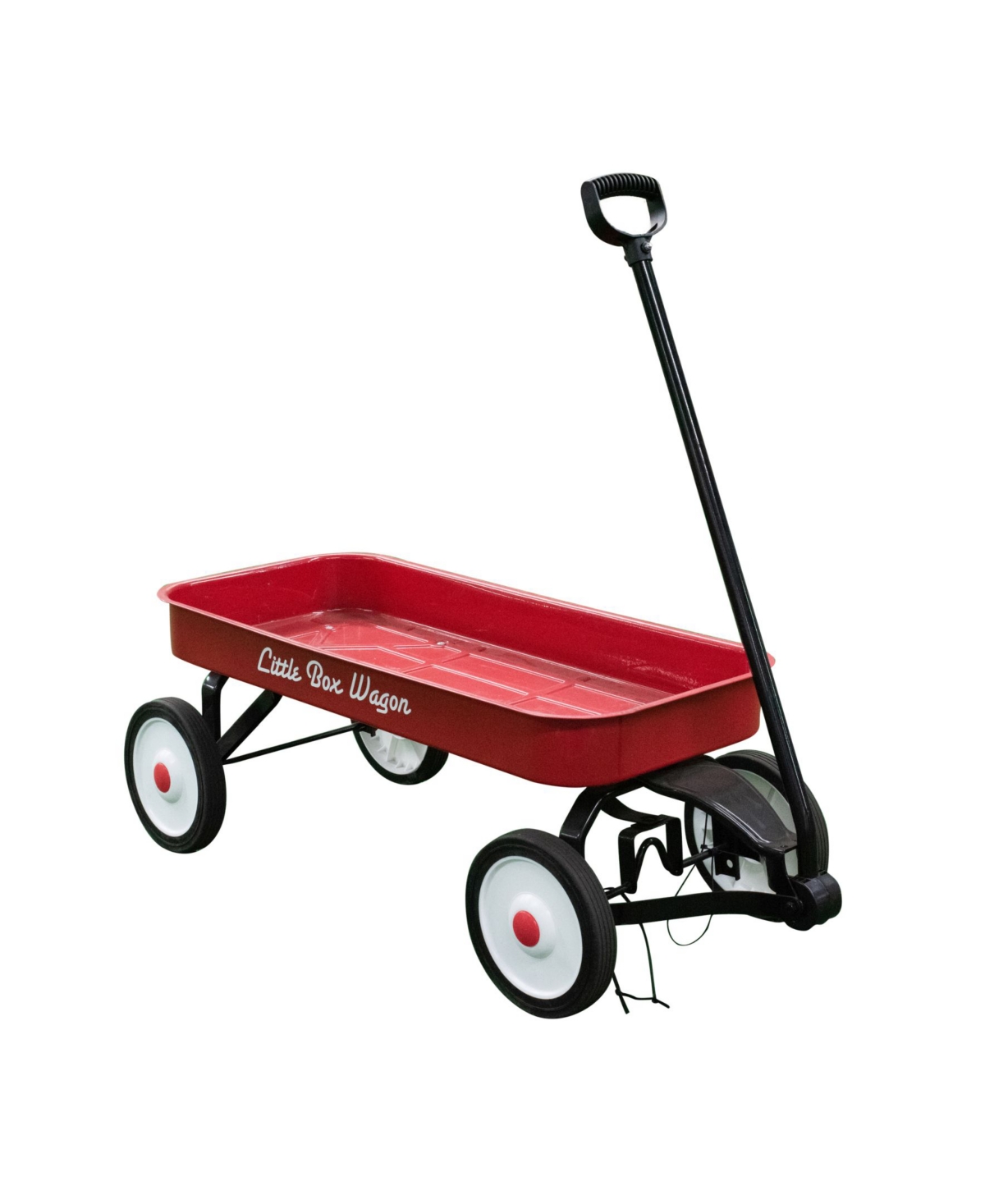 Shop Synergistic Industrial Children's Classic Pull Along Steel Wagon In Red