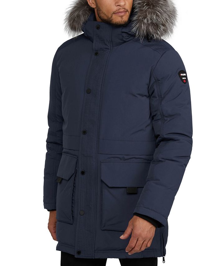 PAJAR Men's 3-In-1 Parka with Removable Hood & Faux-Fur Trim - Macy's