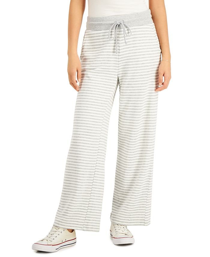Style & Co Wide-Leg Drawstring Pants, Created for Macy's - Macy's