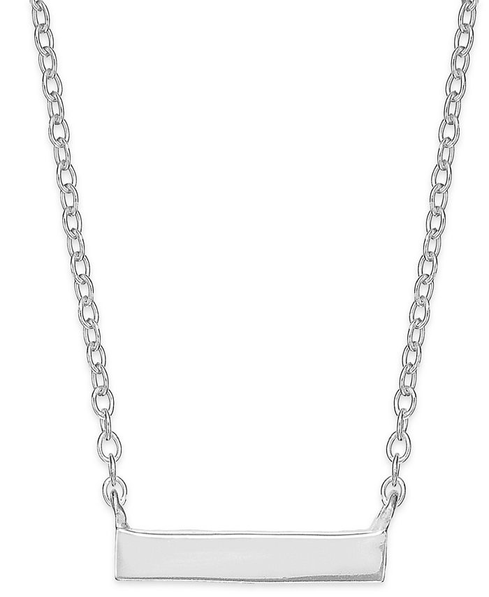 Unwritten sterling sales silver necklace