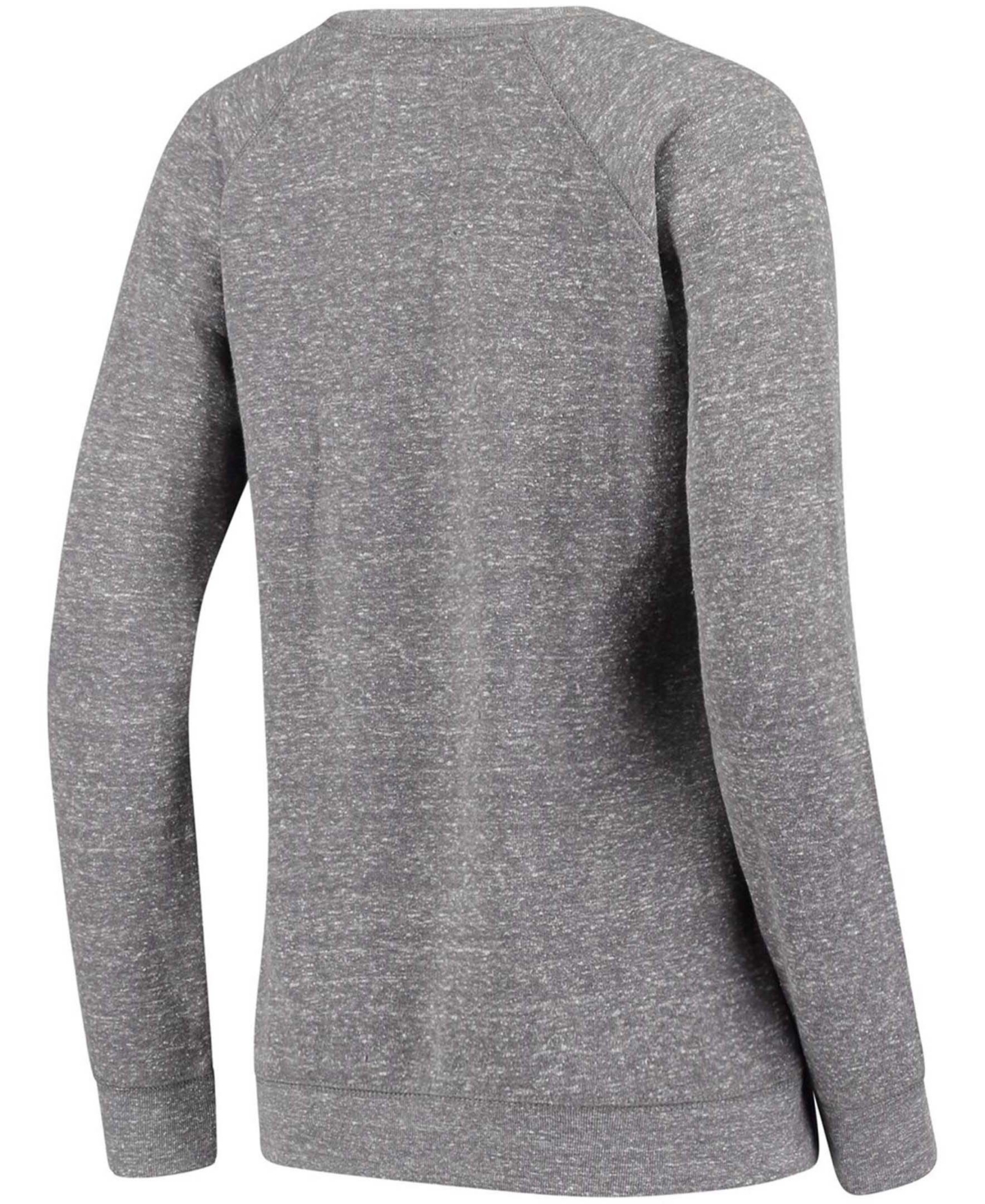 Women'sOregon Ducks Edith Vintage-Like Knobi Pullover Sweatshirt - Heathered Gray