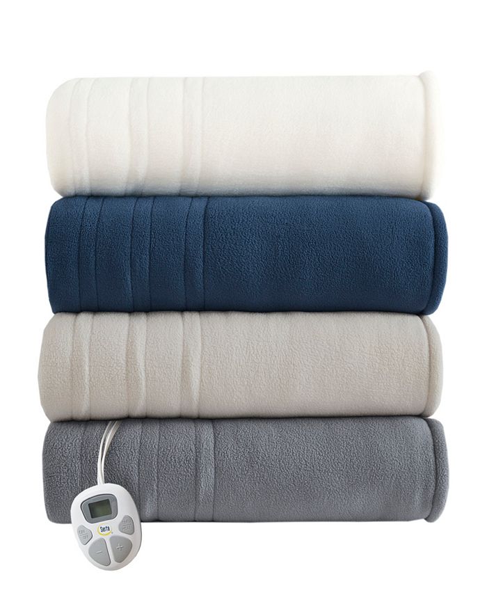 Serta Electric Reversible Fleece to Sherpa Blanket, Twin & Reviews