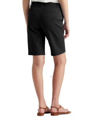 Lauren Ralph Lauren Twill Stretch Bermuda Shorts
