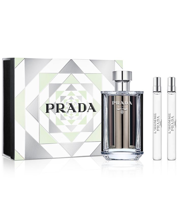 Prada Men's 3-Pc. L'Homme Cologne Gift Set & Reviews - Cologne - Beauty -  Macy's