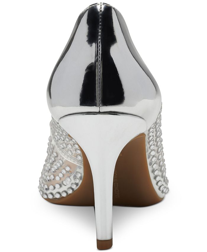 INC International Concepts Women's Zitah Embellished Pointed Toe Pumps