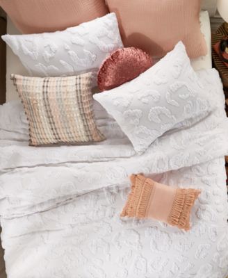 Chenille Leopard 3 Pc. Duvet Cover Set, King