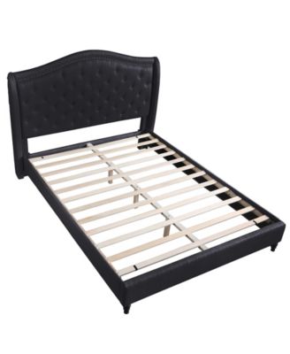 Myrick Upholstered Tufted Platform Bed, King