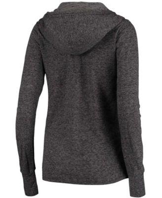 Women's Black Arizona Cardinals Doubleface Slub Pullover Hoodie