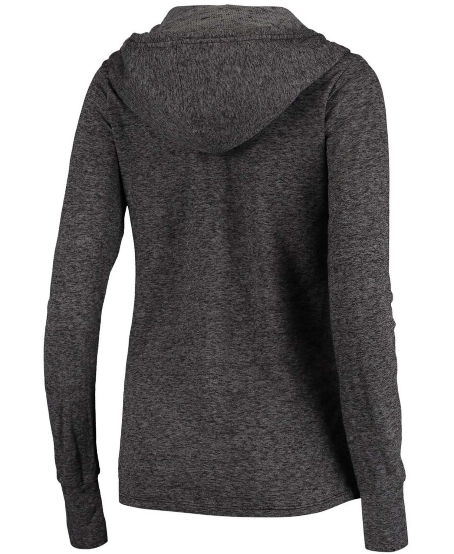 Women's Black Arizona Cardinals Doubleface Slub Pullover Hoodie