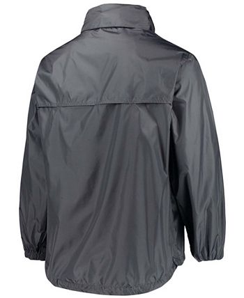 San Francisco 49ers Dunbrooke Circle Sportsman Waterproof Packable  Lightweight Full-Zip Jacket - Black