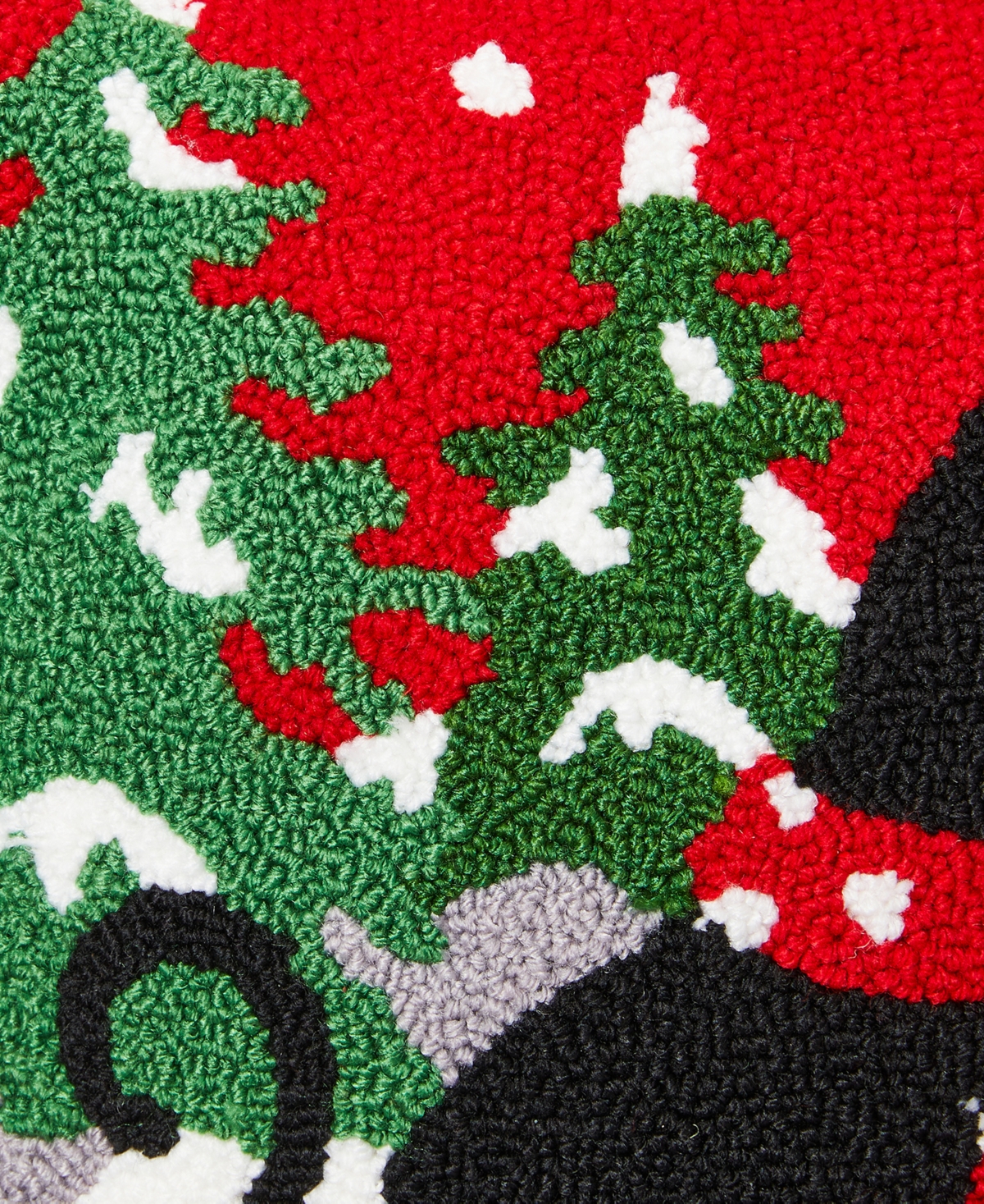 Glitzhomeooked Christmas Cat Pillow