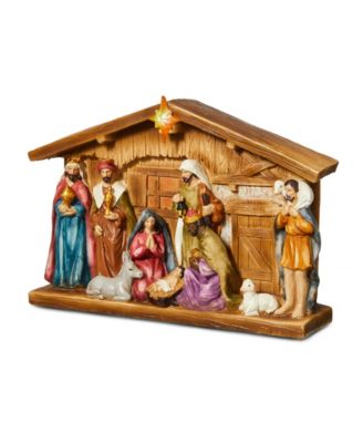 Resin Nativity, 12.5"