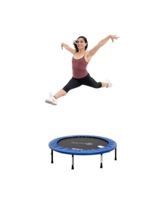 Kinertial Exercise, Fitness Rebounder-Heavy Duty Trampoline with Protective Mat