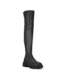 Women's Cellie Over The Knee Lug Sole Boots