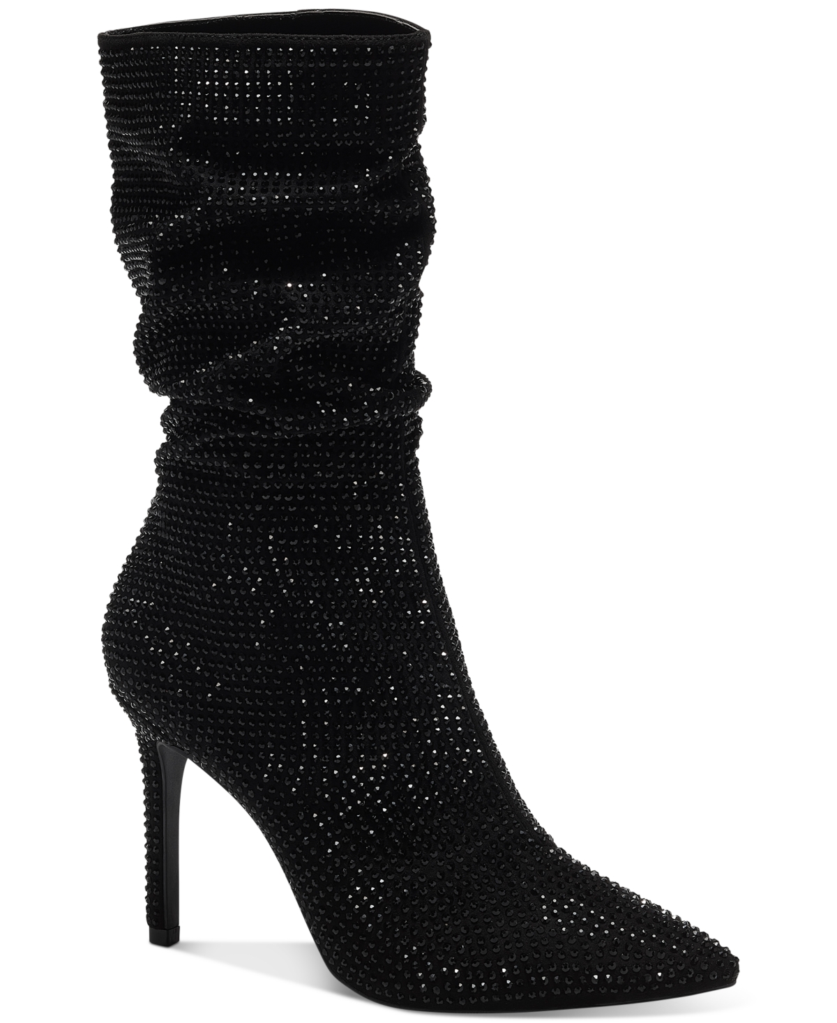 THALIA SODI WOMEN'S RAQUELL RHINESTONE SLOUCH DRESS BOOTS